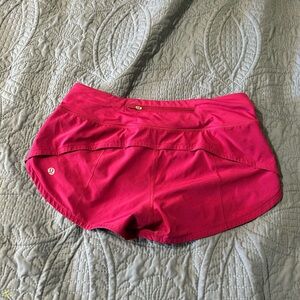 lululemon Women's Pink Athletic Shorts size 4